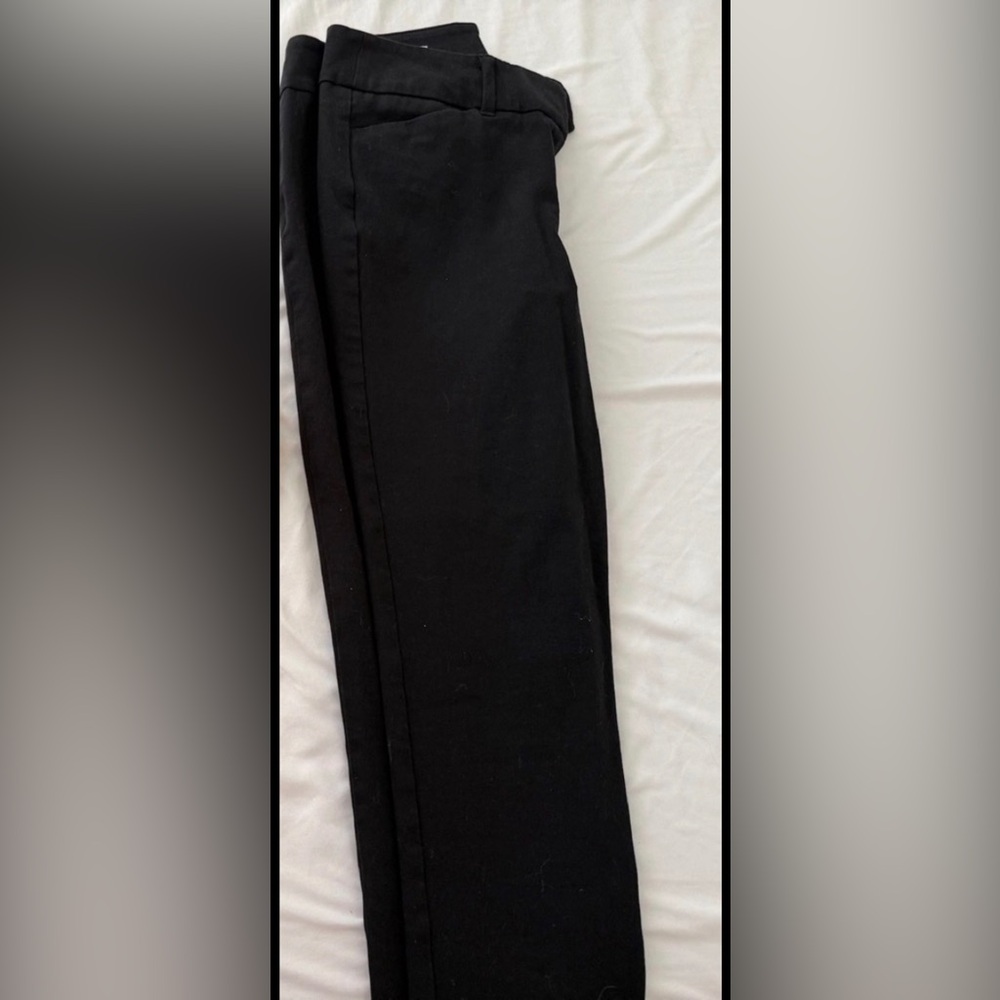 LOFT Black Dress Pants - Straight Leg